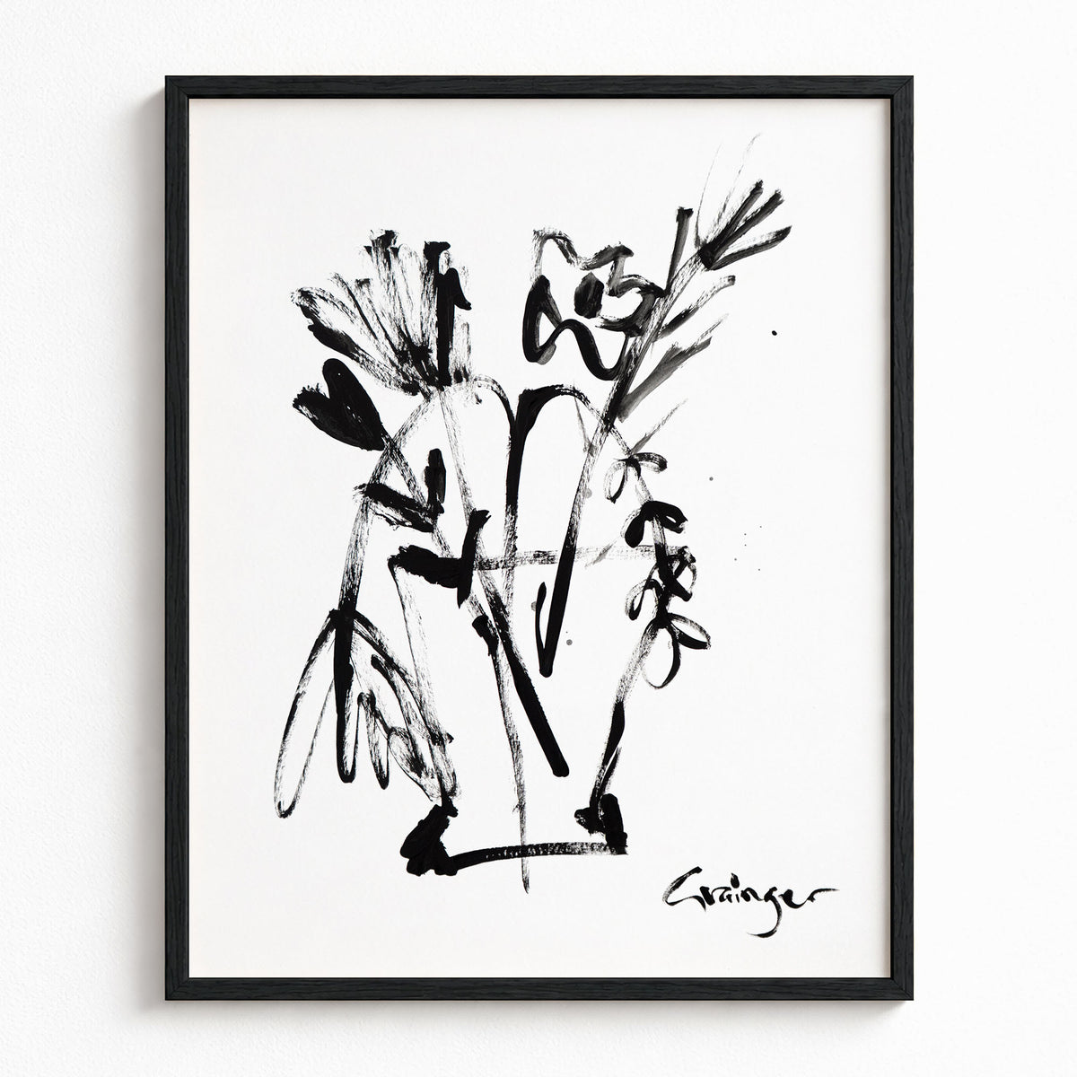 Black & White Flowers No. 1