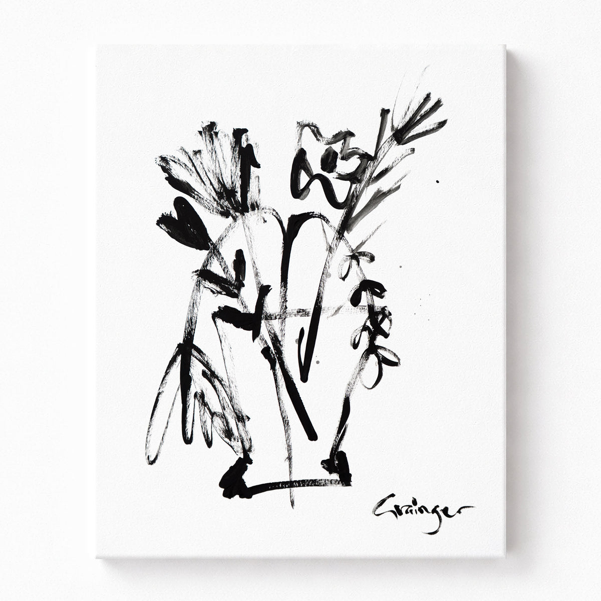 Black & White Flowers No. 1