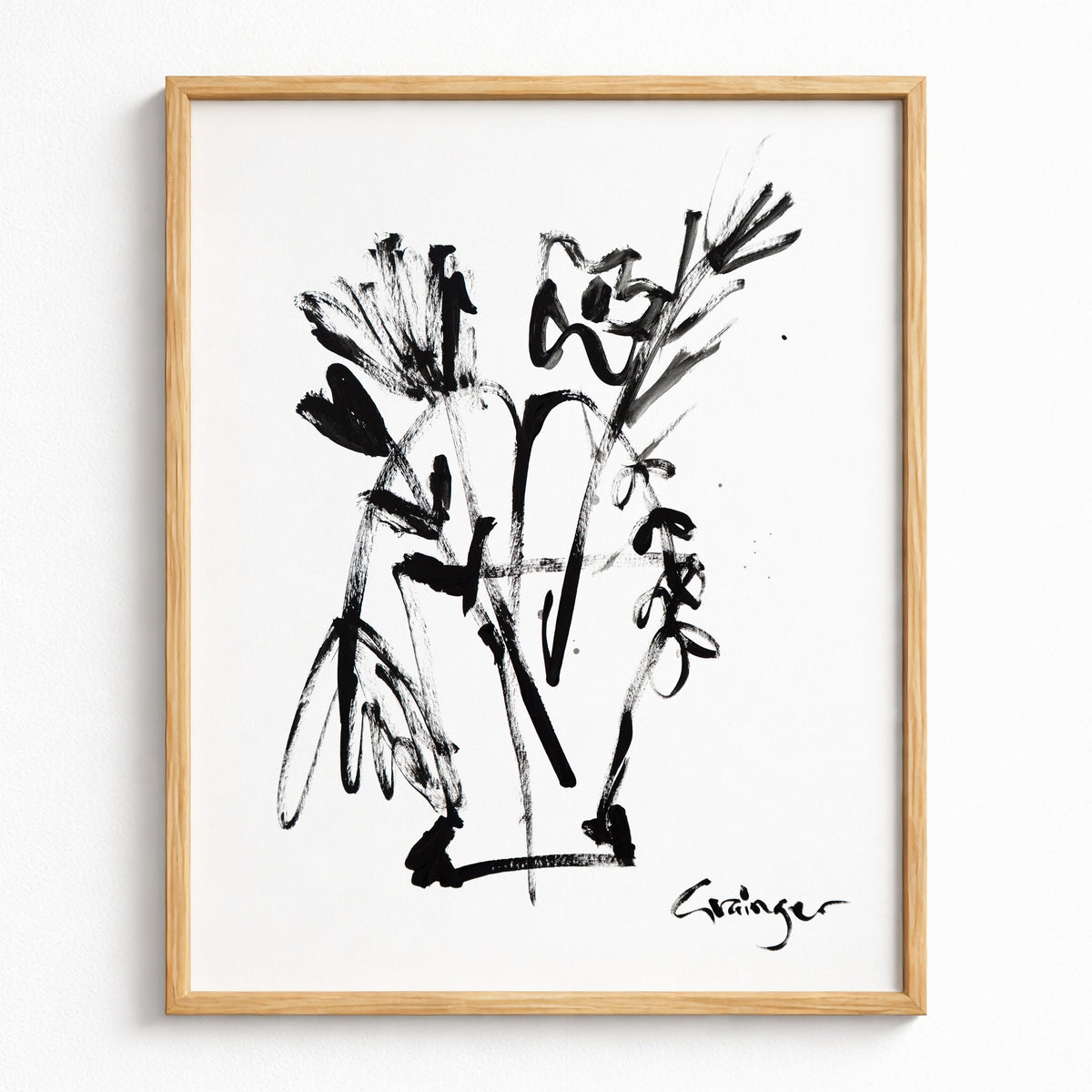 Black & White Flowers No. 1