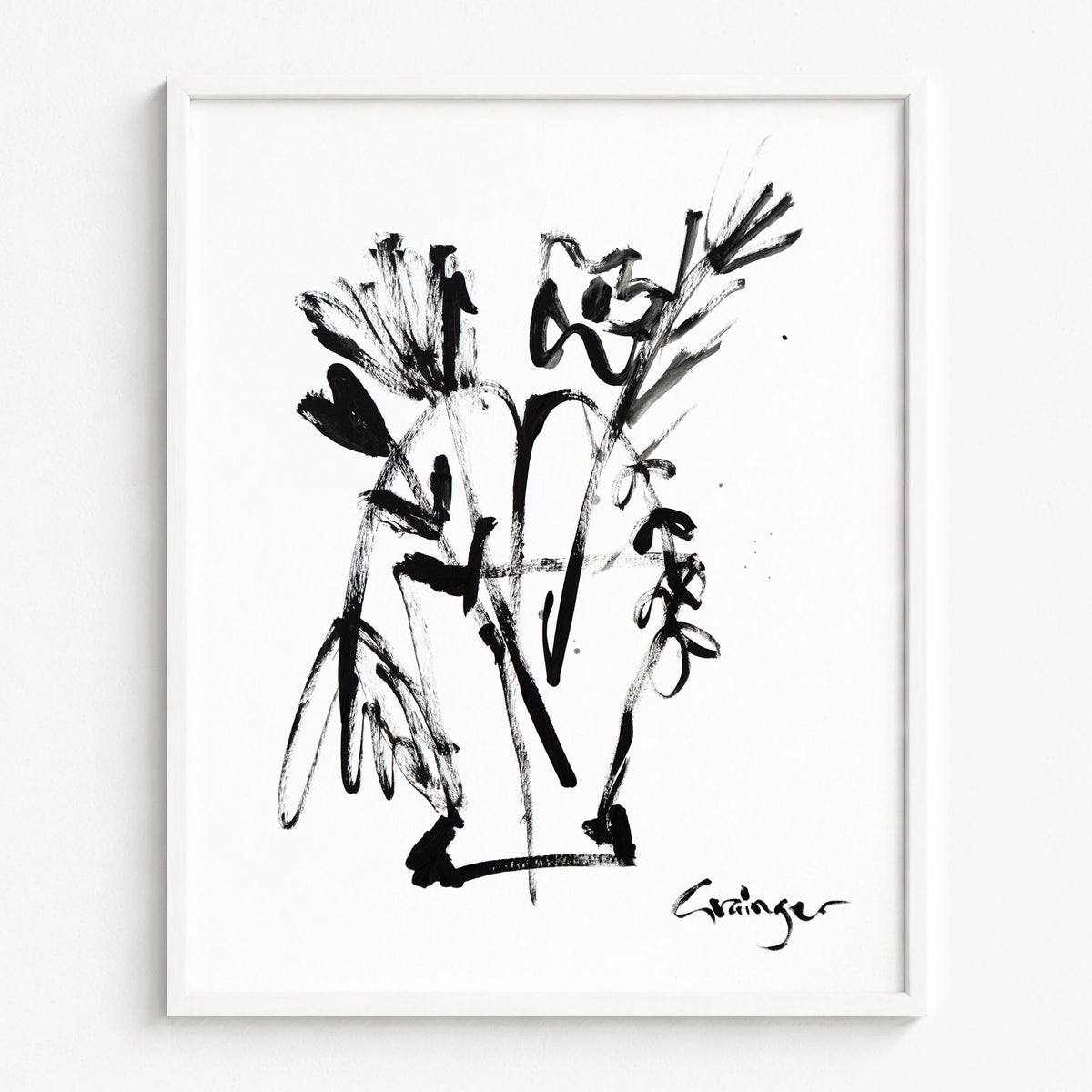 Black & White Flowers No. 1
