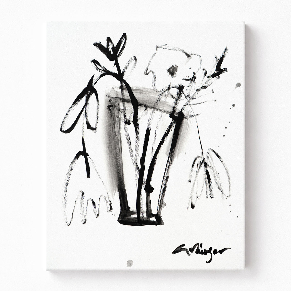 Black & White Flowers No. 3