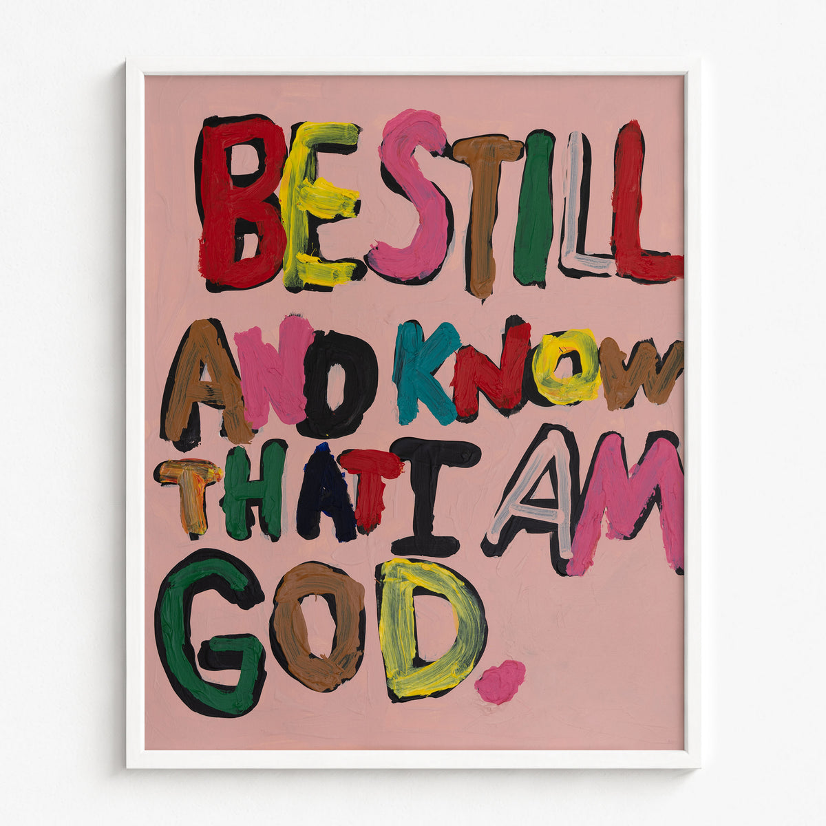 Psalm 46:10 (colorful)